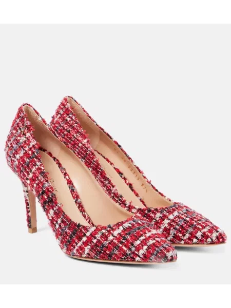 Pantofi cu toc Gianvito Rossi roșu