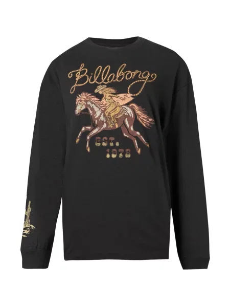 BILLABONG Tricou Familiar Roads maro / galben / gri negru