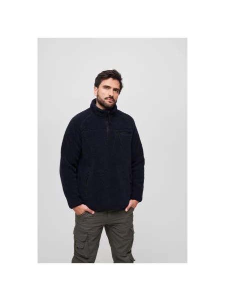 Hanorac din fleece Brandit negru