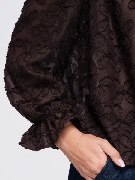 Bluza Ombre plava