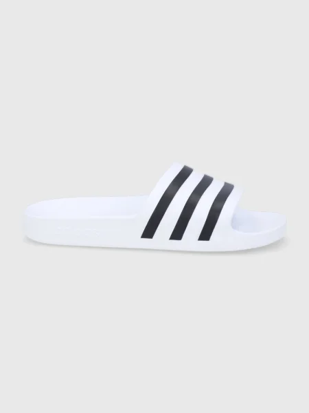 Papuci Adidas alb