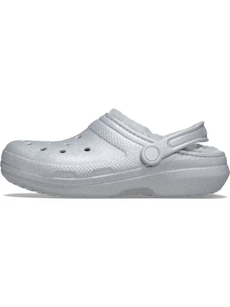 Crocs Dreváky strieborná