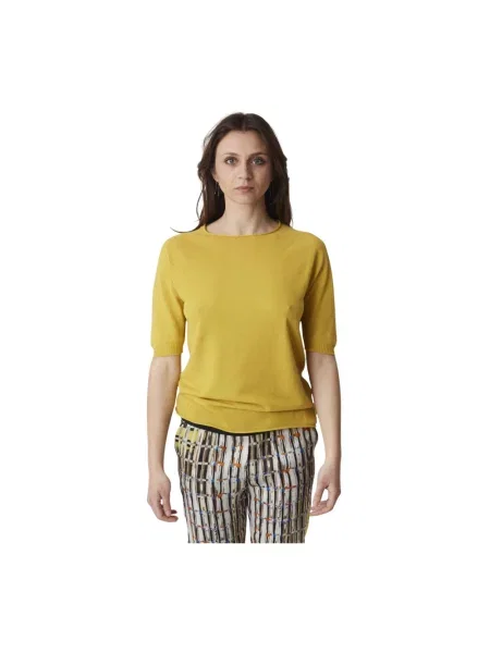 Sweter Alpha Studio żółty