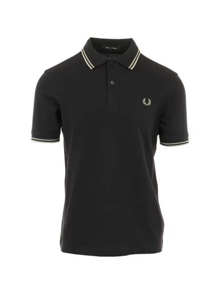 Tricou polo Fred Perry cu broderie albastru