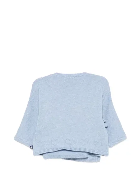 Dětské kardigan Petit Bateau modrý