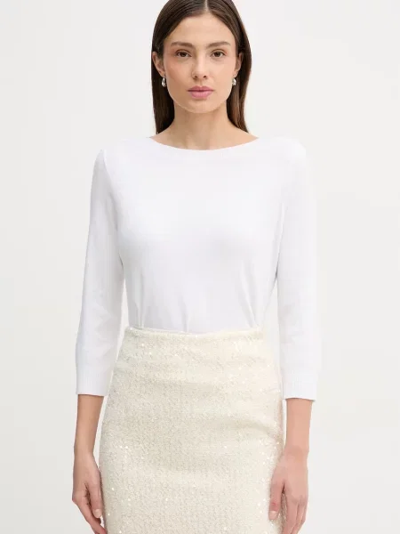 United Colors of Benetton sweter biały