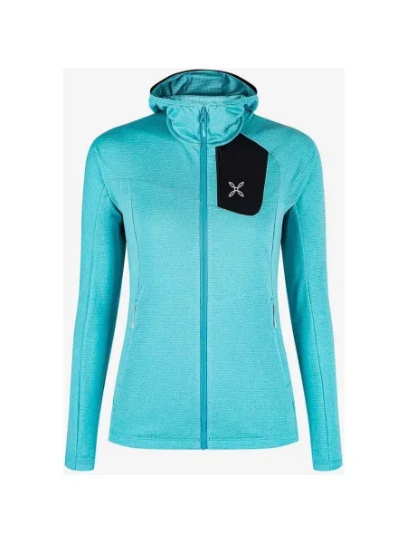 Kurtka Montura Vertigo Power Grid Maglia Celeste M niebieski