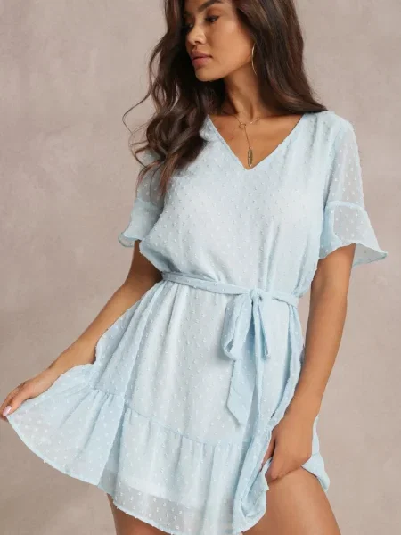 Rochie Theaniphis albastră