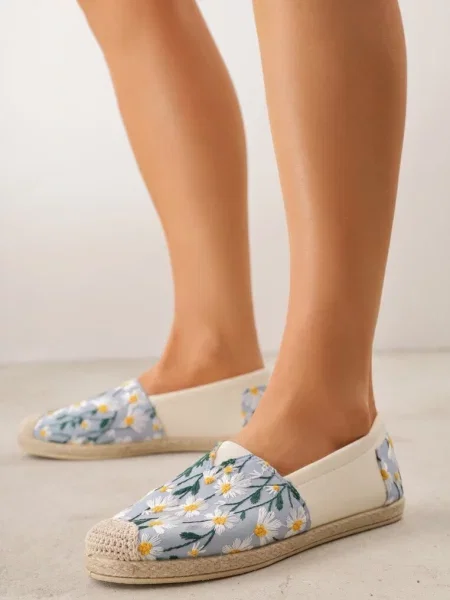 Espadrile Kiranth albastre