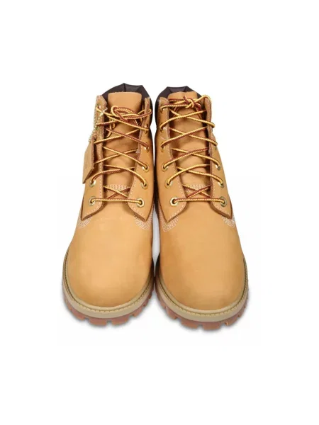 Botki Timberland sznurowane brązowe