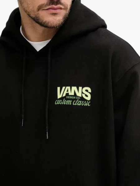 Hanorac cu glugă Vans negru