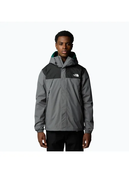 Jachetă de ploaie pentru bărbați The North Face Antora smoked pearl/tnf black/npf negru