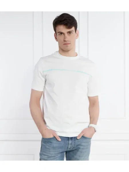 Armani Exchange Tricou | Straight fit alb