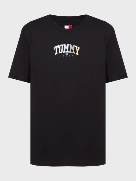Футболка Tommy Jeans чорна