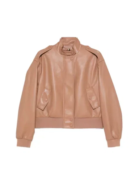 Kurtka bomber Twinset brązowy