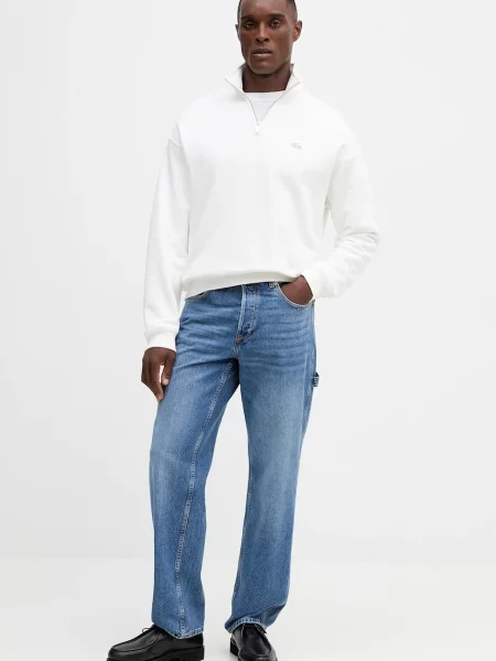 Lacoste hanorac de neted bej
