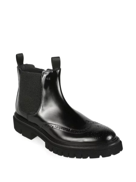 Brogues Baldinini din piele negru