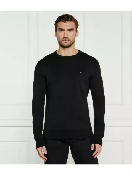 Tommy Hilfiger Kötött pulóver fekete