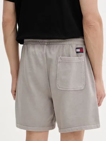 Tommy Jeans szorty dresowe brązowe