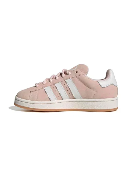 Велурени маратонки adidas Originals Campus W бяло