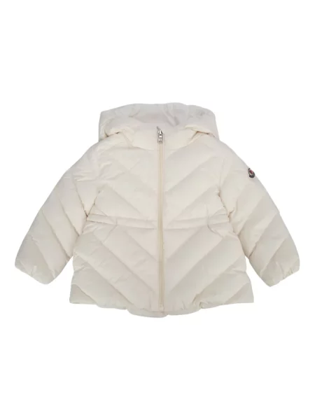 Geacă cu puf copii Moncler Enfant alb