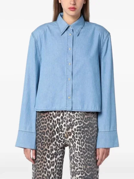 Cămașă din denim Halfboy albastru