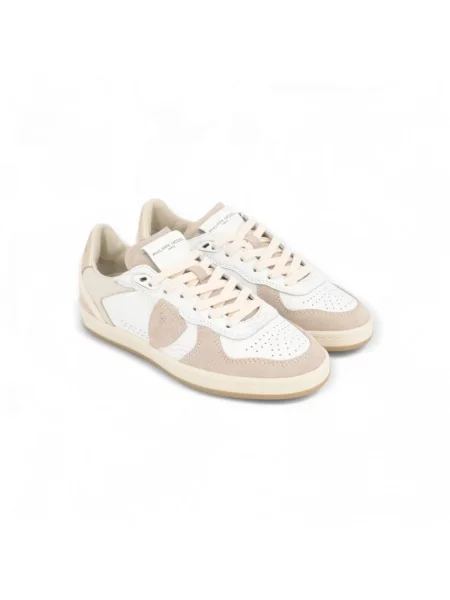Philippe Model Sneakersy Pgal Low beige białe