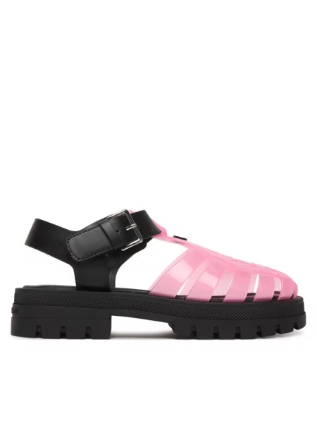 Sandále Tommy Jeans Tjw Jelly Fisherman Sandal ružová
