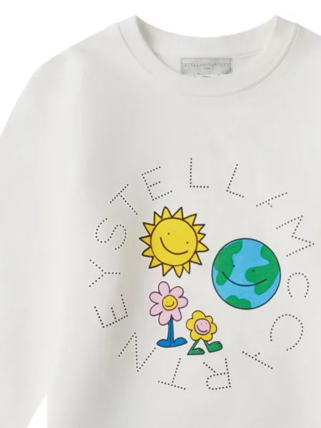 Dětska mikina Stella Mccartney bílá