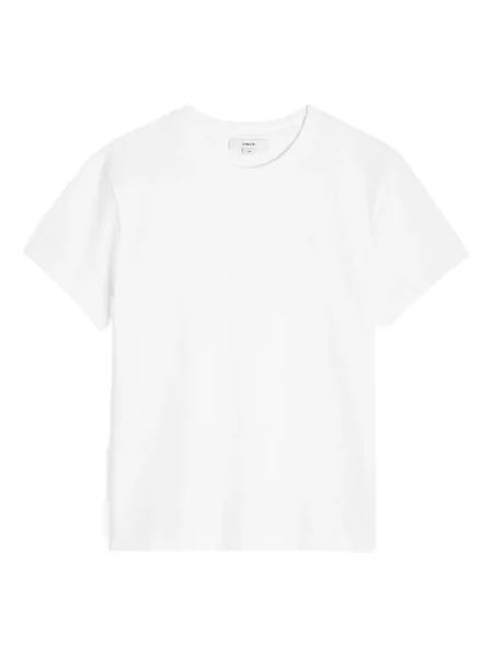 Tricou Vince cu decolteu rotund alb