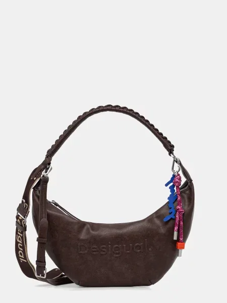 Geanta crossbody Desigual maro