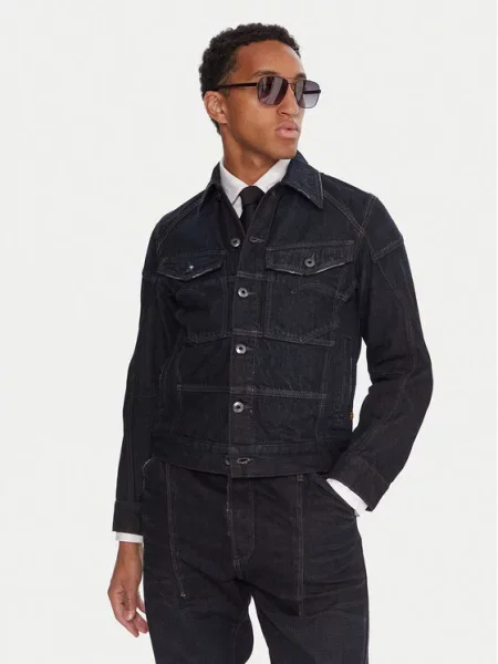 G-Star Raw Τζιν μπουφάν Kitoh 3D Σκούρο μπλε