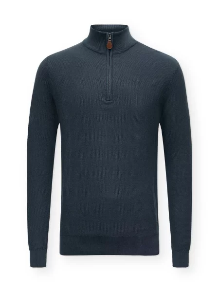 INDICODE JEANS Pulover Jexmon marin albastru