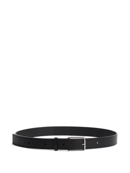 Cu centură curea Maison Kitsune cu cataramă negru