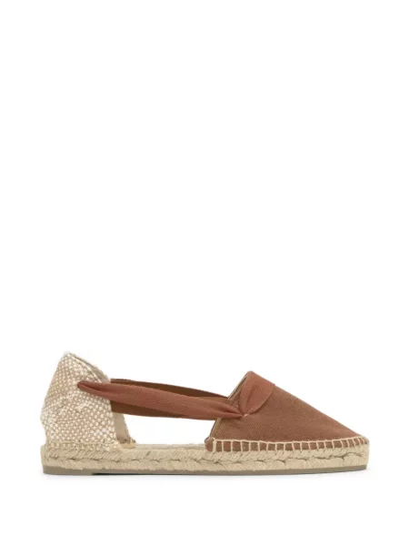Espadrile Castaner din canvas maro
