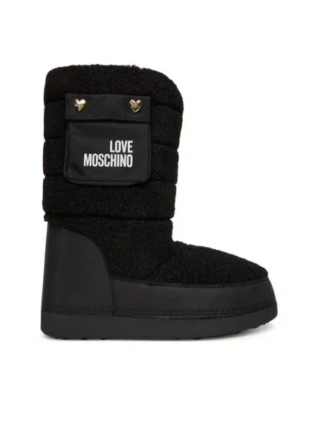 Śniegowce LOVE MOSCHINO czarne
