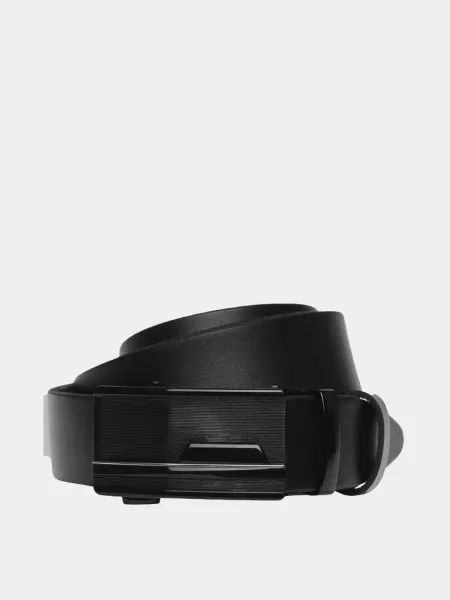 Кожаный ремень Borsa Leather черный