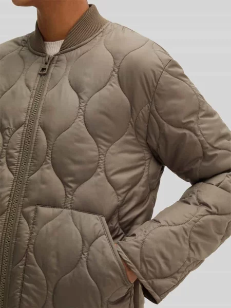 Bomberka w stylu krój relaxed fit z pikowaną fakturą Marc O'polo