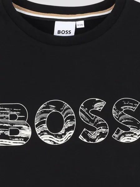 Детский свитшот Boss черный