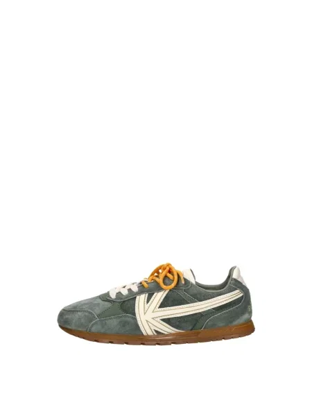 Sneakersy Kaotiko zamszowe zielone