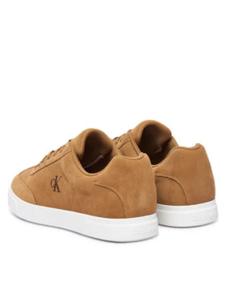 Calvin Klein Sportcipők Low Prof Cupsole Wt Su Világosbarna