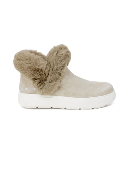 Cizme de zăpadă Love Moschino alb