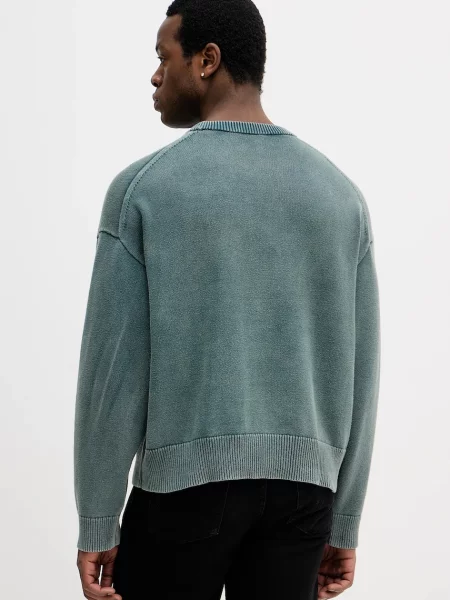 Svetr Calvin Klein Jeans pánský zelená