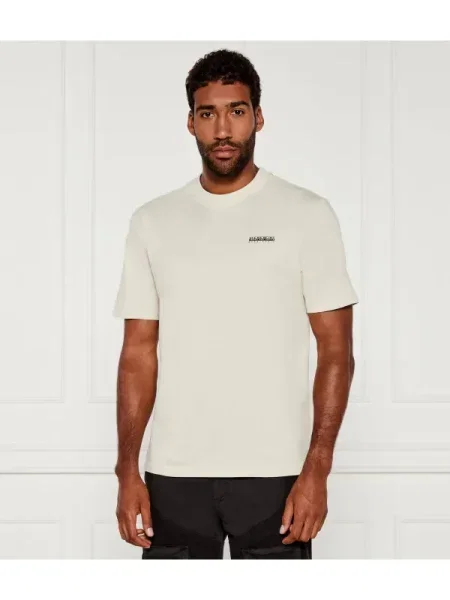 Napapijri Tricou S-SMALL BOX SS | Relaxed fit bej