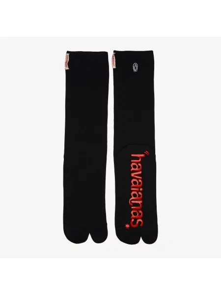 Чорапи Havaianas с автограф черно