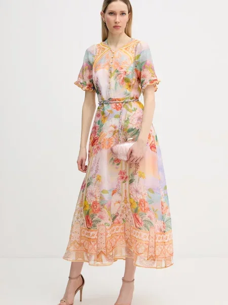 Hale Bob літня сукня з шовком Cyrilla