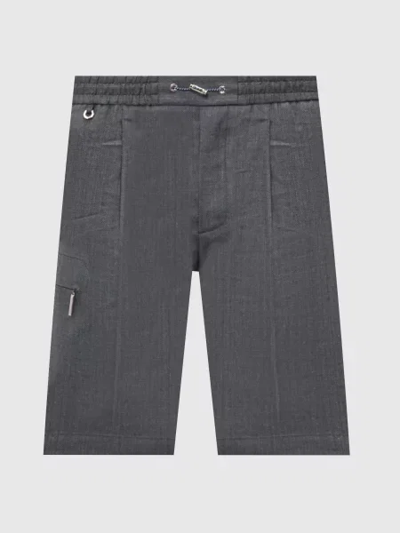 Шерстяные шорты Stefano Ricci серые