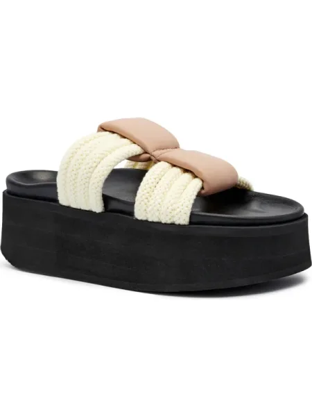 INUIKII De piele șlapi ATHENA bej