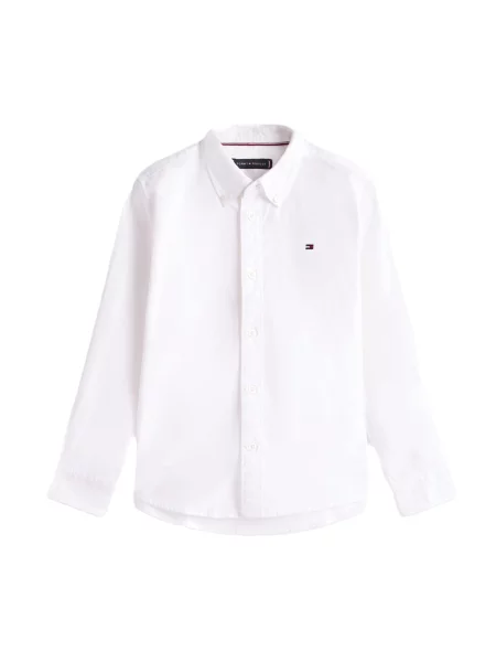 TOMMY HILFIGER Cămașă Essential' alb