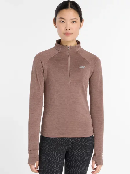 Спортивна кофта New Balance коричнева